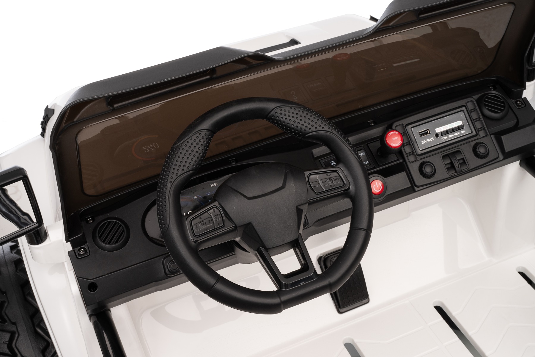 Volante multifuncional, reproductor MP3 con entrada USB/AUX