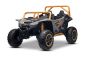 Electric Ride-on buggy Artic CAT XXL 4x4 24V, gray, two-seater, Soft EVA wheels, Powerful engines, Lithium battery, MP3 player with Bluetooth, Rear wheel suspension, leatherette seats, Licensed