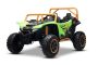 Electric Ride-on buggy Artic CAT XXL 4x4 24V, green, two-seater, Soft EVA wheels, Powerful engines, Lithium battery, MP3 player with Bluetooth, Rear wheel suspension, leatherette seats, Licensed