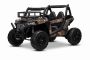 Coche Eléctrico Infantil Tipo UTV 24V, Negro , con dos asientos de similpiel, Mando a distancia 2.4Ghz, 2 motores de 200 W, Batería de Litio, freno eléctrico, luces LED, ruedas de EVA blandas con suspensión, Reproductor MP3 con USB/SD.