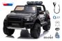 Coche eléctrico con conductor Ford Raptor, negro, suspensión de alta calidad, luces LED, asiento doble, 2.4 GHz RC, arranque con llave, 4 X MOTOR, USB, tarjeta SD, licencia ORIGINAL