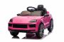 Coche eléctrico para niños Porsche Cayenne 12V con tracción trasera – Licencia oficial (asiento individual), rose, batería de litio, asiento amplio, ejes con suspensión, mando a distancia 2,4 GHz, reproductor MP3 con entrada USB/AUX, luces LED