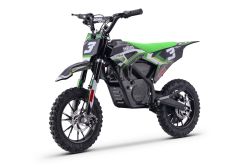 Moto eléctrica de cross para niños Beneo Motors Panther Verde - 550W