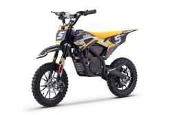 Moto eléctrica de cross para niños Beneo Motors Panther Amarilla - 550W