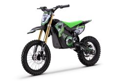Moto Eléctrica Todo Terreno para Niños y Adolescentes Beneo Motors Falcon Verde - 1600W