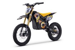 Moto Eléctrica Todo Terreno para Niños y Adolescentes Beneo Motors Falcon Amarillo - 1600W