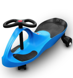 RIRICAR Azul - Correpasillos giratorio con las ruedas súper silenciosas de poliuretano