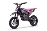 Moto eléctrica de cross para niños Beneo Motors Panther Rosa - 550W