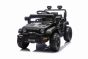 Coche eléctrico para niños OFFROAD NEW con tracción trasera, negro, batería de litio, chasis alto, asiento ancho, suspensión en las ruedas traseras, control remoto de 2.4 GHz, luces LED