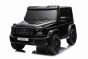 Coche eléctrico para niños Mercedes-Benz G63 AMG 4x4² Biplaza 12V, negro, Reproductor MP3 con entrada USB/AUX, Tracción 4x4, Batería 12V14Ah, Ruedas EVA con suspensión, Asientos en polipiel, Mando a distancia, Licencia