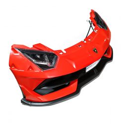 Parachoques delantero con faros incluidos - Lamborghini Aventador Biplaza rojo