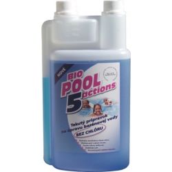 BioPool 5 líquido sin cloro para el tratamiento del agua de la piscina