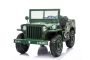 Coche eléctrico ARMY de EE. UU. 4X4, tres asientos, reproductor MP3 con entrada USB / SD, suspensión en todas las ruedas, luces LED, parabrisas plegable, batería de 12V14AH, ruedas de EVA, Asientos de cuero sintético, control remoto de 2.4 GHz, 4x4 unidad