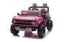 Ford Bronco XL Coche Eléctrico de Montar con Tracción en las Ruedas Traseras, Licenciado (Para Dos Ocupantes), Rosa, Batería de Litio, Suspensión Alta, Dos Asientos, Eje Trasero Suspendido, Control Remoto de 2.4 GHz, Reproductor MP3 con Entrada USB, Luc