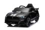 Coche eléctrico para niños Ford Shelby Mustang GT 500 Cobra, Negro, Mando a distancia 2,4 GHz, Entrada USB, Luces LED, Motor 2 x 30W, Licencia ORIGINAL