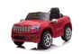 Coche eléctrico JEEP GRAND CHEROKEE 12V, ROJO, Asiento de polipiel, Batería 12V / 7AH, Puertas abatibles, Motor 2 x 35W, Control remoto de 2.4 Ghz, Ruedas Soft EVA, Suspensión, Arranque suave, Reproductor MP3 con entrada USB / AUX