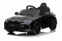 Coche eléctrico para niños BMW M4, negro, mando 2.4 GHz, entrada USB/Aux, suspensión, batería 12V, luces LED, 2 X Motor, Licencia ORIGINAL