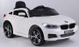 Vehículo eléctrico BMW 6GT: asiento individual, blanco, con licencia original, batería, puertas de apertura, 2x motor, batería 2x 6V / 4 Ah, control remoto de 2.4 Ghz, arranque suave