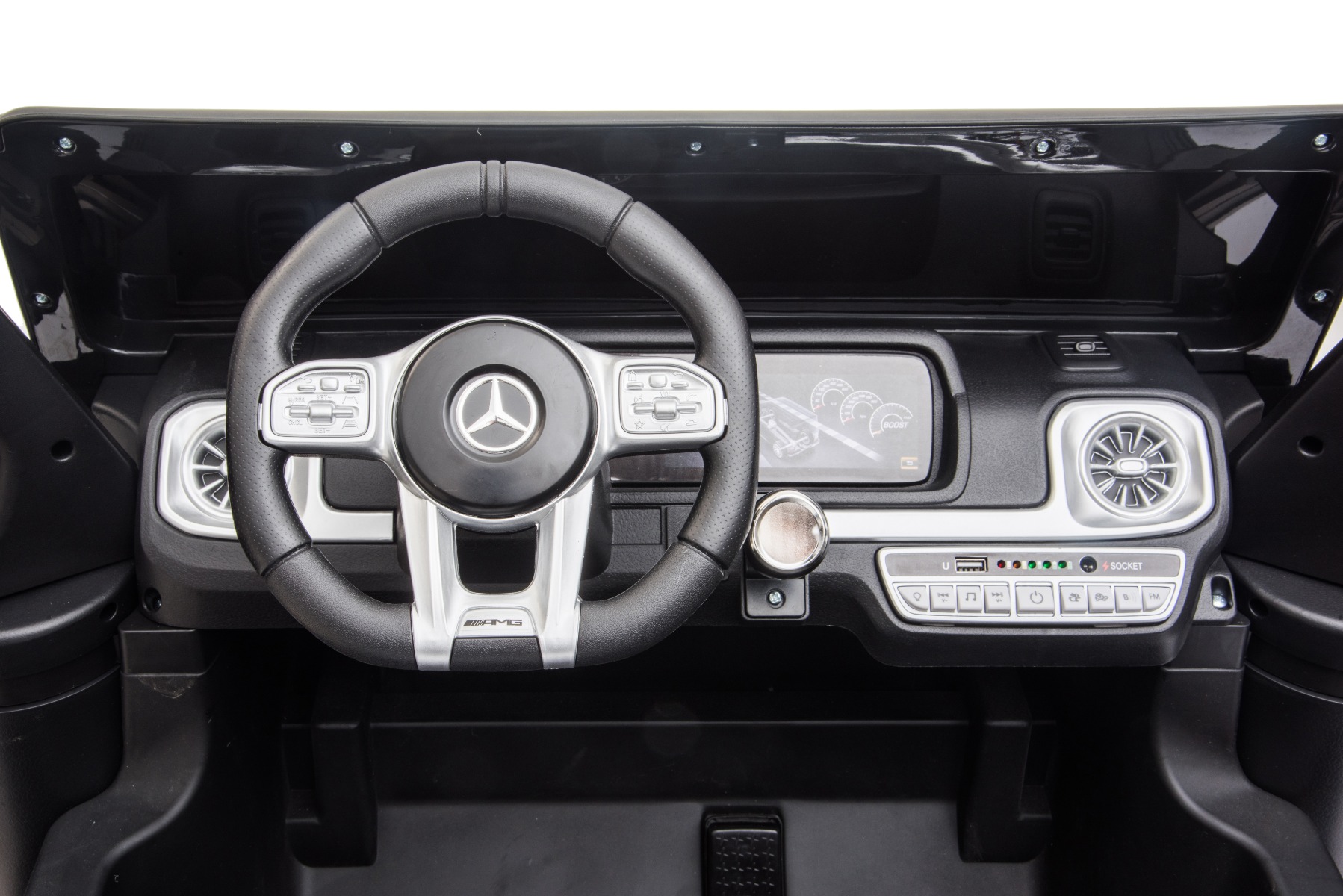 Volante multifunción y panel multimedia