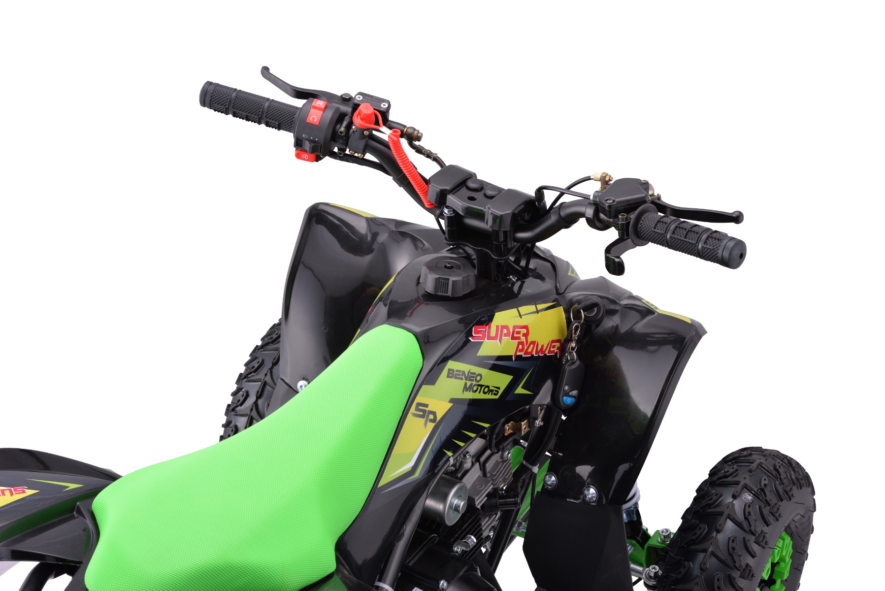 Arranque con llave y arranque eléctrico automático