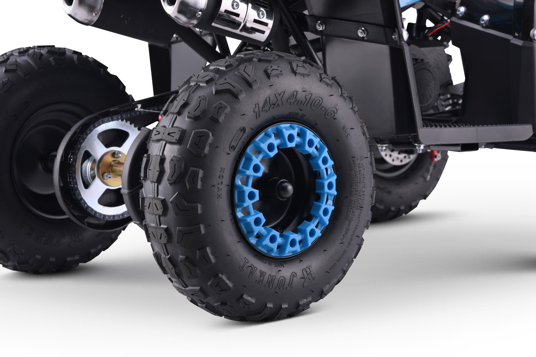 Escape deportivo doble con protectores