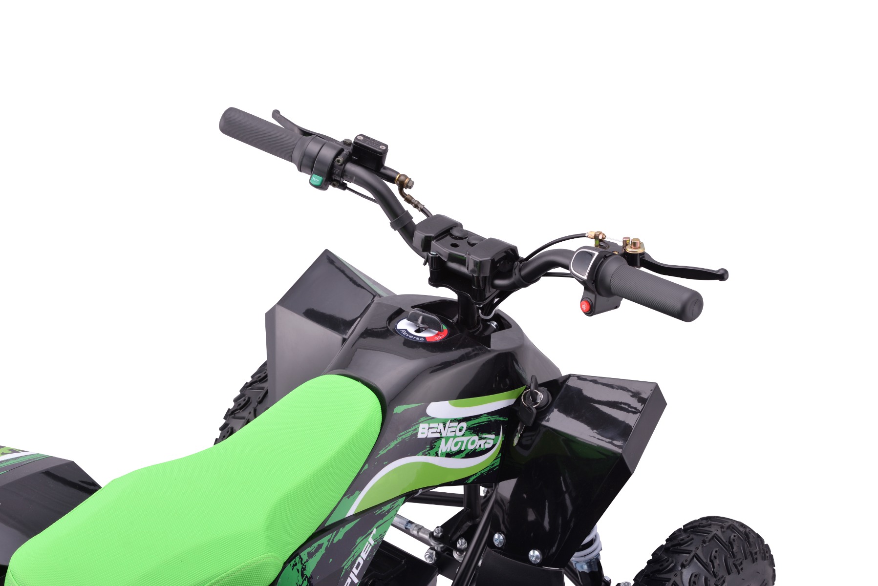 Arranque con llave con limitador de velocidad y aceleración