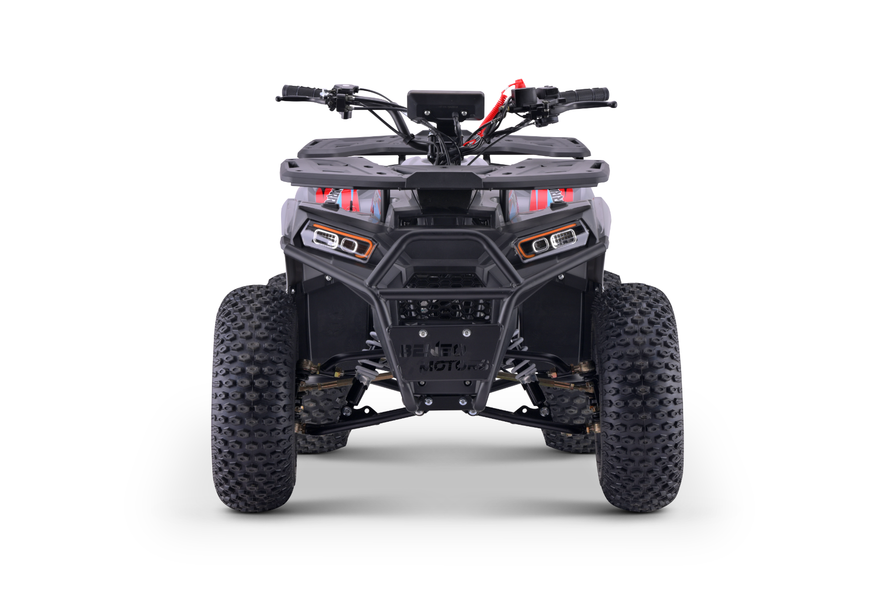 Luces LED, portaequipajes metálicos delantero y trasero