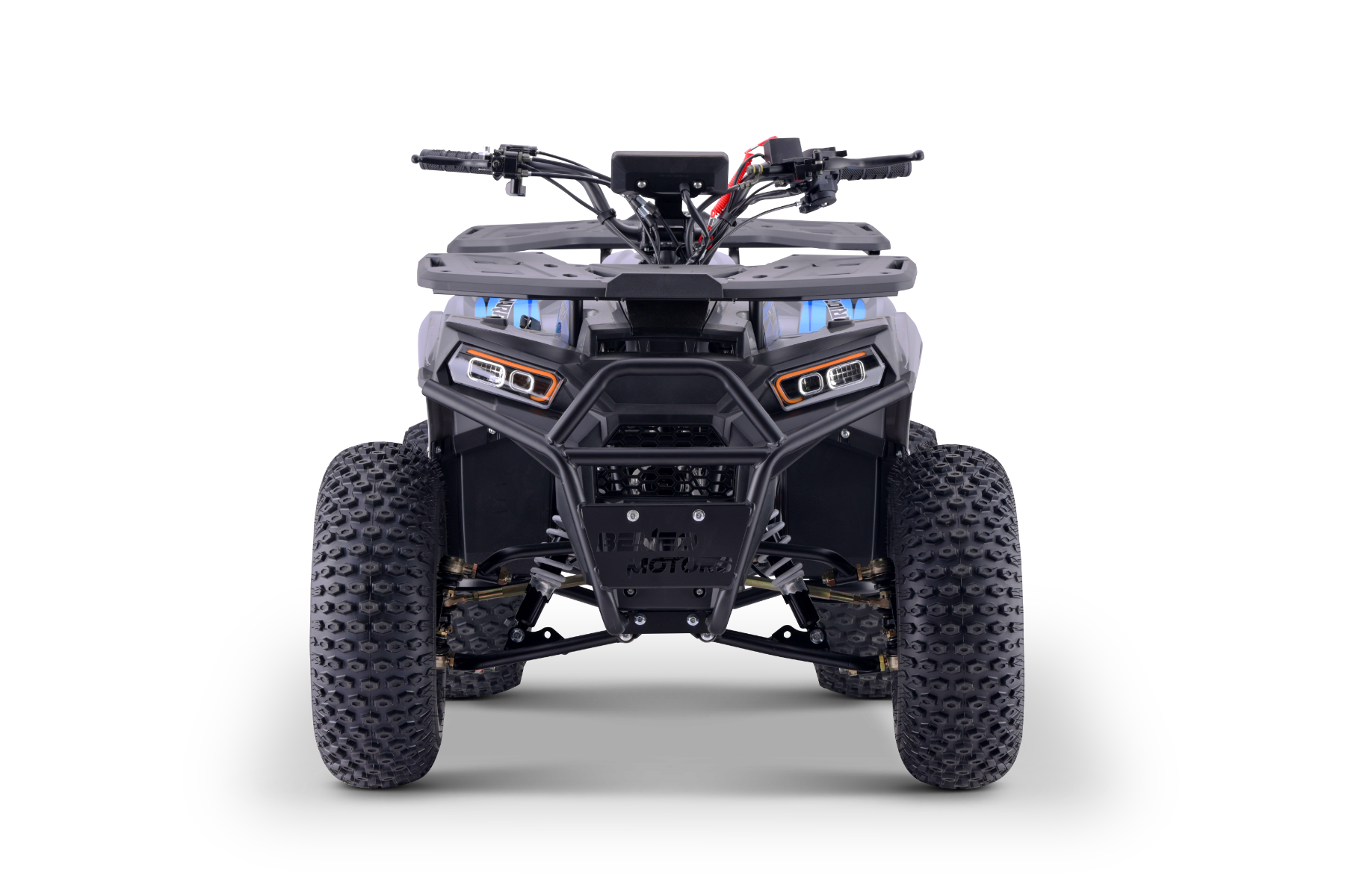 Luces LED, portaequipajes metálicos delantero y trasero