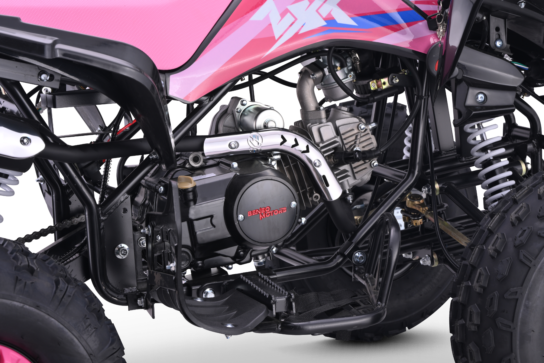 Motor de cuatro tiempos con transmisión automática