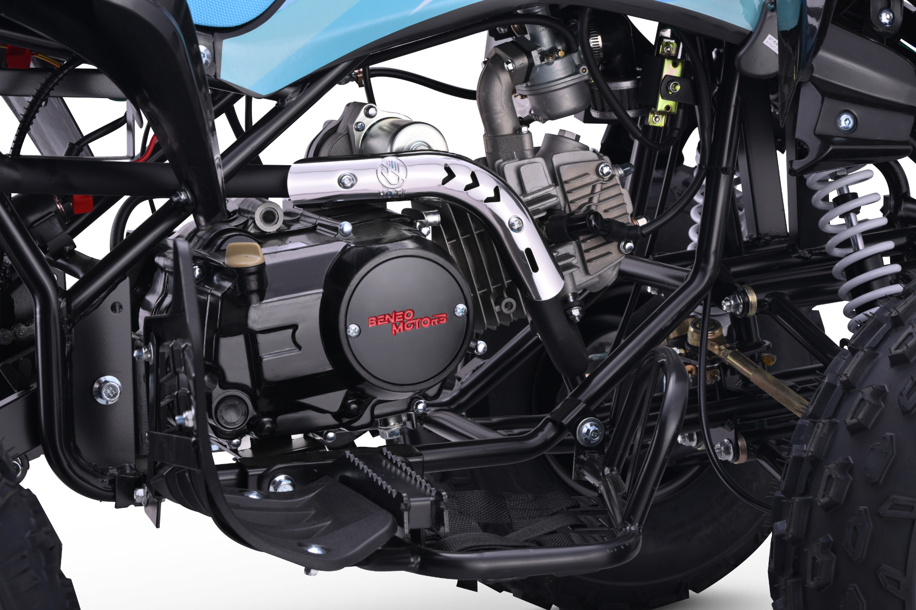 Motor de cuatro tiempos con transmisión automática