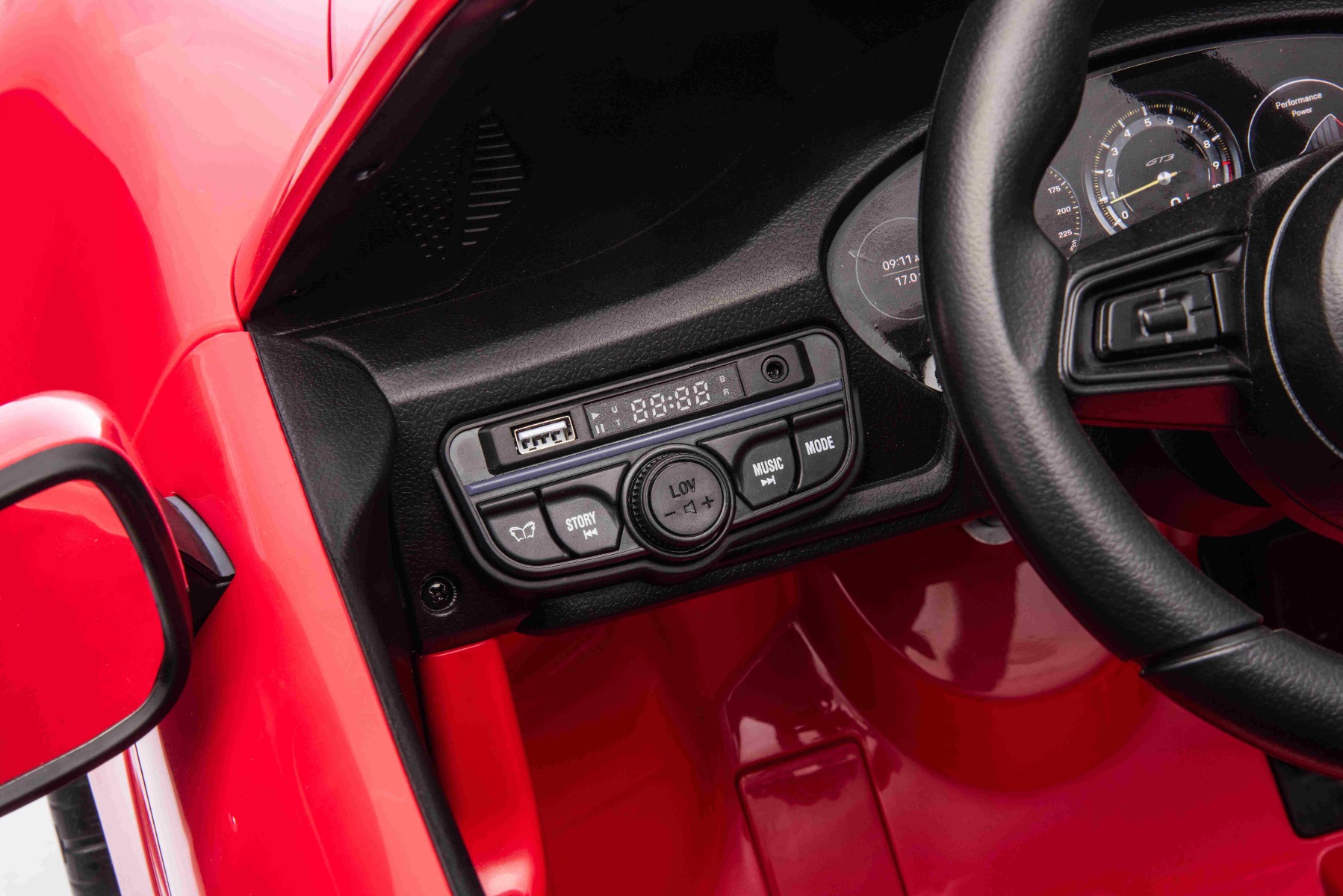 Panel de instrumentos multifunción y volante